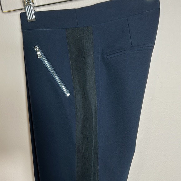 Rebecca Taylor Women's Ava Techy Pants in Navy size 0- stretchy pants - Picture 12 of 16